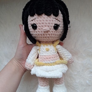 K-pop démonvadászok, Zoey plüss baba - játék & sport - plüssállat & játékfigura - plüss mesefigurák - Meska.hu