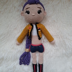 Rumi, K-pop démonvadászok, Játék & Sport, Baba & babaház, Baba, Horgolás, Hímzés, MESKA