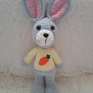 Horgolt Brandnyúl, Játék & Sport, Plüssállat & Játékfigura, Nyuszi, Horgolás, Hímzés, MESKA