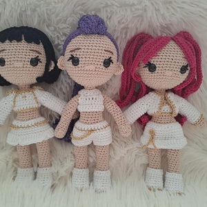 K-pop démonvadászok, csapatban - játék & sport - baba & babaház - baba - Meska.hu