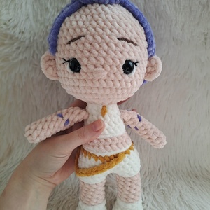 K-pop démonvadászok, Rumi plüss baba - játék & sport - plüssállat & játékfigura - plüss mesefigurák - Meska.hu