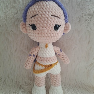 K-pop démonvadászok, Rumi plüss baba, Játék & Sport, Plüssállat & Játékfigura, Plüss mesefigurák, Horgolás, Hímzés, MESKA