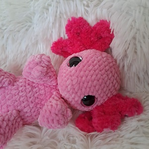 Axolotl plüss horgolt figura - játék & sport - plüssállat & játékfigura - más figura - Meska.hu