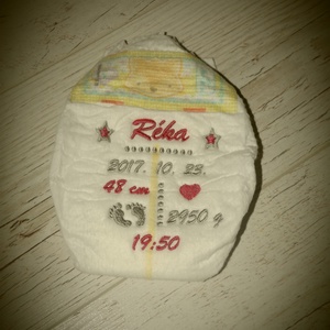 Hímzett emlékpelus - otthon & életmód - dekoráció - fali és függő dekoráció - felirat - Meska.hu