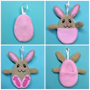 Kukucska nyuszi - játék & sport - plüssállat & játékfigura - nyuszi - Meska.hu