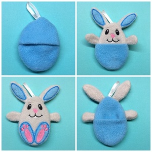 Kukucska nyuszi - játék & sport - plüssállat & játékfigura - nyuszi - Meska.hu