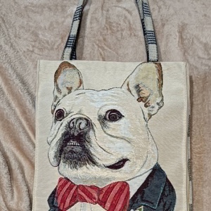 Mr WHITE bulldog shopper - Meska.hu
