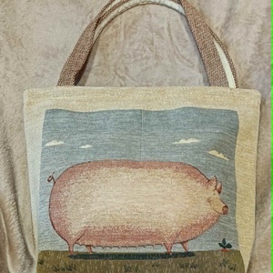 Malac shopper, Táska & Tok, Bevásárlás & Shopper táska, Shopper, textiltáska, szatyor, Varrás, MESKA