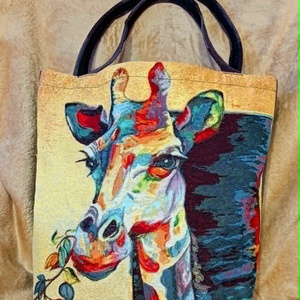 ZSIRÁF shopper - táska & tok - bevásárlás & shopper táska - shopper, textiltáska, szatyor - Meska.hu