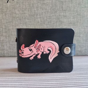 Axolotlos igazolványtartó, Táska & Tok, Pénztárca & Más tok, Kártyatartó & Irattartó, , MESKA