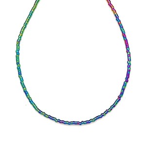 Hematit szinezett szivárvány korong 1x1mm  ékszerkészítő alapanyag (füzér), Kellékek & szerszámok, Ásvány alapanyag, Ásványfüzér, , MESKA