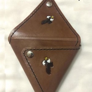 Háromszög alakú pénztárca - táska & tok - pénztárca & más tok - pénztárca - Meska.hu