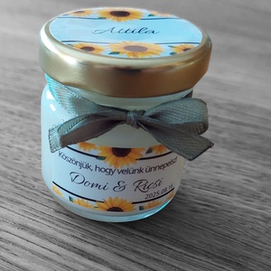 Szójaviasz Gyertya Esküvői Köszönetajándék - 40 ml - esküvő - emlék & ajándék - köszönőajándék - Meska.hu