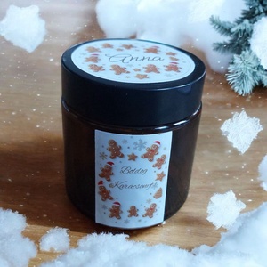 Karácsonyi szójaviasz illatgyertya - karácsony - karácsonyi lakásdekoráció - karácsonyi illatgyertya, mécses - Meska.hu