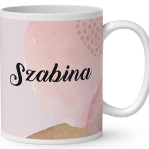 Kérd a Neveddel - Cuki tapis vörös cicus mintás bögre - otthon & életmód - konyhafelszerelés, tálalás - tálalás - bögre & csésze - Meska.hu