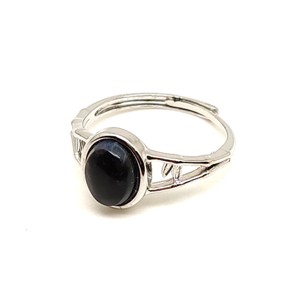 Pietersit gyűrű, barna ovál 11x8 mm, állítható � Földvihar - Meska.hu