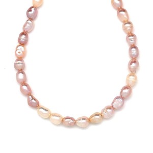 Édesvizi gyöngy rizs púder 5-6x7-8mm  ékszerkészítő alapanyag (füzér), Kellékek & szerszámok, Ásvány alapanyag, Ásványfüzér, , MESKA