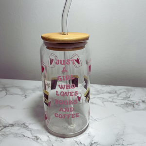 Egyedi mintás bambusz tetős pohár szívószállal - otthon & életmód - konyhafelszerelés, tálalás - tálalás - pohár - Meska.hu