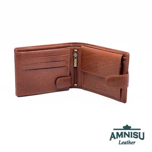 Barna Mandalóris patentos férfi bőr pénztárca BVS1021/T-man - táska & tok - pénztárca & más tok - pénztárca - férfi pénztárca - Meska.hu