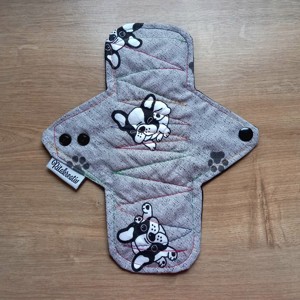 Boston terrier mosható betét 22cm, Szépségápolás, Intim higiénia, Tisztasági betét, , MESKA