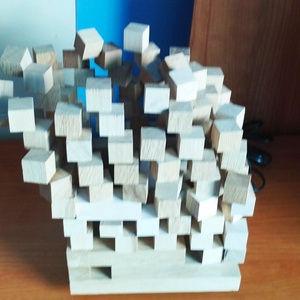 Éjjeli lámpa jobbos - otthon & életmód - lámpa - asztali lámpa - Meska.hu