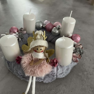 Adventi asztaldísz - karácsony - adventi díszek - adventi asztaldísz - Meska.hu