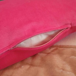 Korona párna - pink - otthon & életmód - babaszoba, gyerekszoba - gyerek díszpárna - Meska.hu