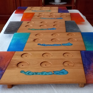 Balaton pálinkakínáló - otthon & életmód - konyhafelszerelés, tálalás - tálalás - kínálótál - Meska.hu