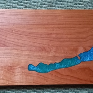 Balaton vágódeszka , Otthon & Életmód, Konyhafelszerelés, tálalás, Sütés, főzés, Vágódeszka, Famegmunkálás, MESKA