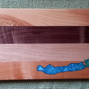 Balaton vágódeszka  - otthon & életmód - konyhafelszerelés, tálalás - sütés, főzés - vágódeszka - Meska.hu