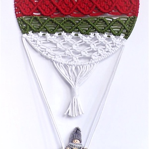 HŐLÉGBALLON PIROS, KÉK - otthon & életmód - babaszoba, gyerekszoba - babaszoba dekoráció - Meska.hu
