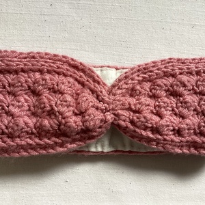 Horgolt rózsaszín fejpánt - ruha & divat - sál, sapka, kendő - fejpánt - Meska.hu Horgolt rózsaszín fejpánt - ruha & divat - sál, sapka, kendő - fejpánt - Meska.hu