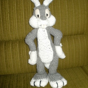 Horgolt nyuszi  Tapsi Hapsi  - Meska.hu