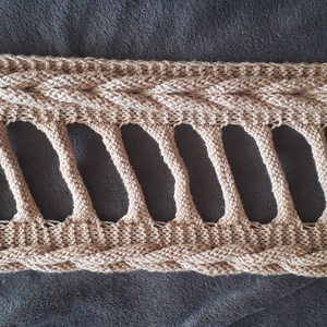 Kötött sál - ruha & divat - sál, sapka, kendő - stóla - Meska.hu