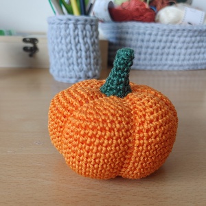 Horgolt amigurumi sütőtök - Meska.hu