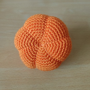 Horgolt amigurumi sütőtök - játék & sport - plüssállat & játékfigura - plüss zöldség, gyümölcs - Meska.hu