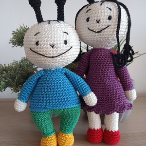 Horgolt Babóca figura � egyedi amigurumi baba ajándékba - játék & sport - baba & babaház - baba - Meska.hu