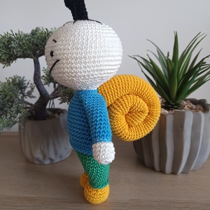 Horgolt Bogyó figura � egyedi amigurumi baba ajándékba - játék & sport - baba & babaház - baba - Meska.hu