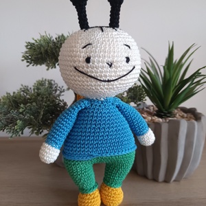 Horgolt Bogyó figura � egyedi amigurumi baba ajándékba - Meska.hu