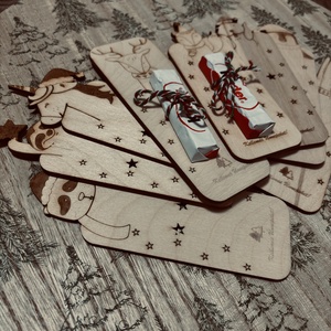 Karácsonyi csokiátadó  - karácsony - mikulás - mikulás ajándékok - Meska.hu