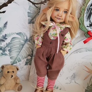 Mézike, a félszerzet - artdoll - baba - manó - játék & sport - baba & babaház - baba - Meska.hu