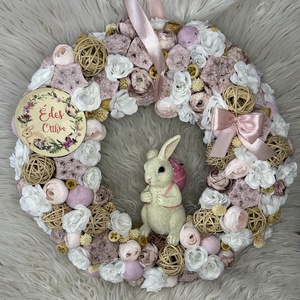 Tavaszi ajtódísz, Otthon & Életmód, Dekoráció, Ajtó- és ablak dekoráció, Ajtódísz & Kopogtató, Virágkötés, MESKA