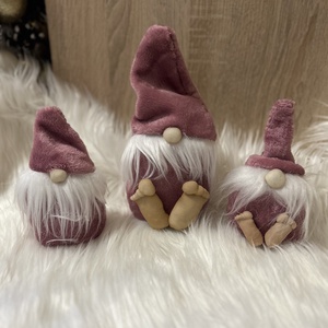 Karácsonyi manók - karácsony - karácsonyi lakásdekoráció - karácsonyi manók, figurák - Meska.hu