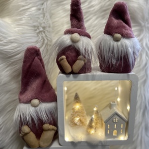 Karácsonyi manók - Meska.hu