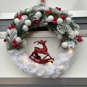 Karácsonyi ajtódísz  - Meska.hu