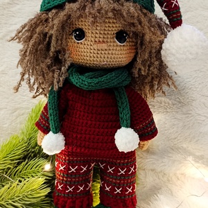 Karácsonyi manó - karácsony - karácsonyi lakásdekoráció - karácsonyi manók, figurák - Meska.hu