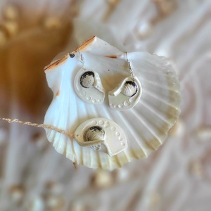 Rózsaszín gyöngyház - Meska.hu