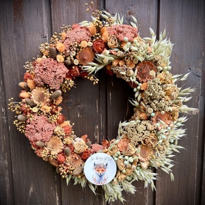 Jó hogy jöttél - őszi kopogtató - Meska.hu