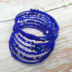 King blue karkötő, gyöngy, gyöngyékszer, ajándék, névnap, születésnap, Karácsony, Télapó, Húsvét, Nőnap - ékszer - karkötő - gyöngyös karkötő - Meska.hu King blue karkötő, gyöngy, gyöngyékszer, ajándék, névnap, születésnap, Karácsony, Télapó, Húsvét, Nőnap - ékszer - karkötő - gyöngyös karkötő - Meska.hu