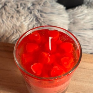 A szeretet fénye pohár gyertya - otthon & életmód - gyertya, illat, aroma - illatviasz - Meska.hu